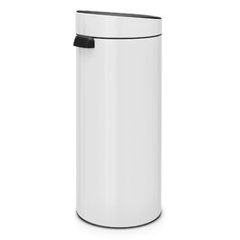 Сміттєвий кошик Brabantia Touch Bin з виймаючою пластиковою ємністю, білий, 30 л