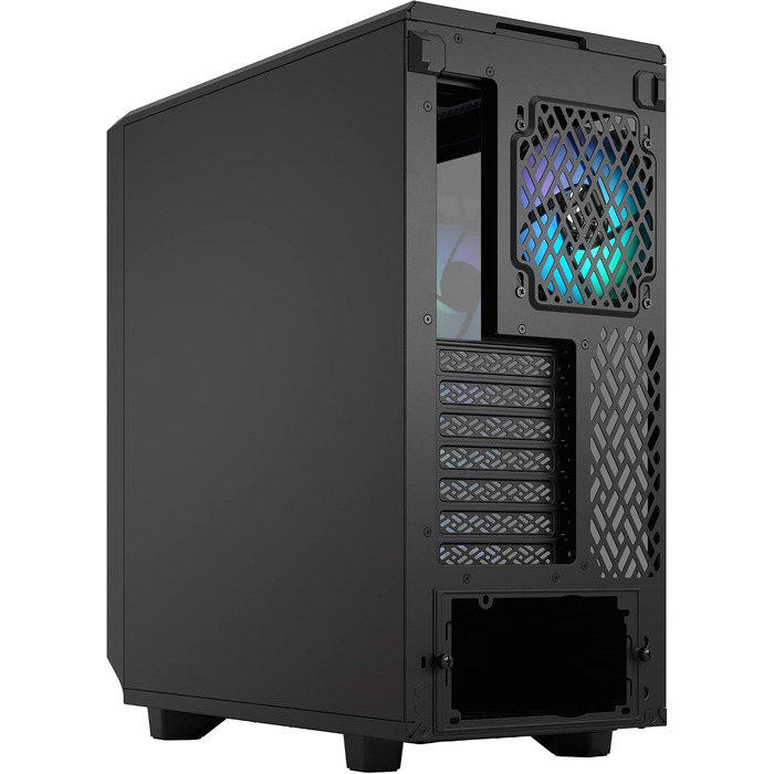 Корпус для ПК Fractal Design Meshify 2 Compact Black ATX Mid Tower, RGB, загартоване скло (Light Tint), високий повітряний потік