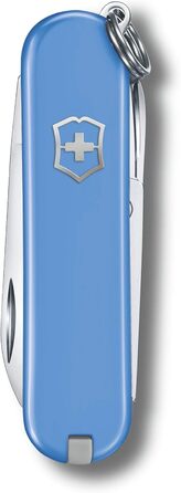 Мультитул Victorinox Classic SD: Швейцарський ніж, 7 функцій, з файлом для нігтів (Summer Rain)