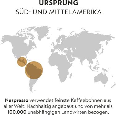 Кава Nespresso Original Ispirazione Roma, середнього обсмаження, 50 капсул, сумісна з Nespresso Original