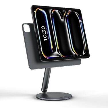 Магнітна підставка LULULOOK для iPad Pro 13'' M4/M5 (2024-2025), iPad Air 13'' M4, iPad Pro 12.9'' — обертова на 360°, складна, алюмінієва