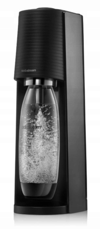 Сифон для води SodaStream Terra, чорний + пляшка Fuse 1 л + балон з газом