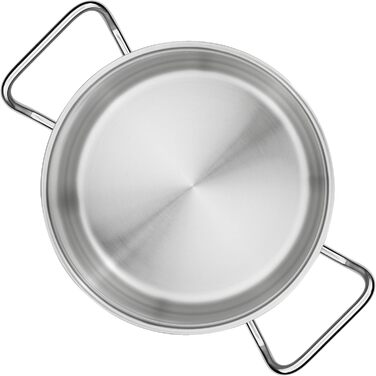 ZWILLING Twin Classic Saucepan with Lid, 6 L, Induction-compatible, Stainless Steel (20 cm)