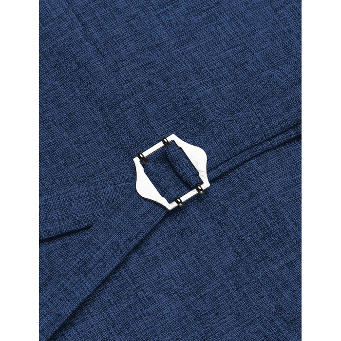 Жилет чоловічий COOFANDY Casual Business Slim Fit, світло-синій (3XL)