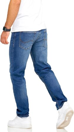 Джинси чоловічі JACK & JONES Infinity Mike ARIS Comfort Fit, темно-синій денім 33W/30L