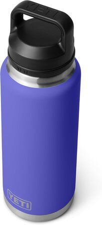 YETI Rambler 36 oz Chug Cap Bottle - Vacuum Insulated Stainless Steel - Ultra Marine Violet