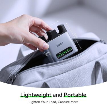 Зарядний пристрій для акумуляторів Canon LP-E6P/LP-E6NH: Dual-Slot, USB-C, LED-дисплей, сумісний з EOS R5/R6/R7 Mark II, 5D/6D/7D Mark II/III/IV, 60D/70D/80D/90D