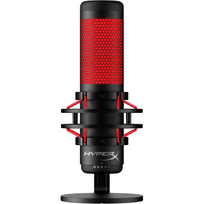 HyperX QuadCast USB мікрофон для стрімерів та геймерів, чорний
