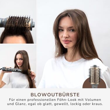 Dripl Airstyler Pro 6in1: Фен-стайлер для волосся, 6 функцій, без пошкодження, для всіх типів волосся