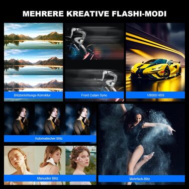 Godox Speedlite V1-F - професійний вспишка для камери Olympus з бездротовою синхронізацією 2.4G та i-TTL, 76W, HSS 1/8000