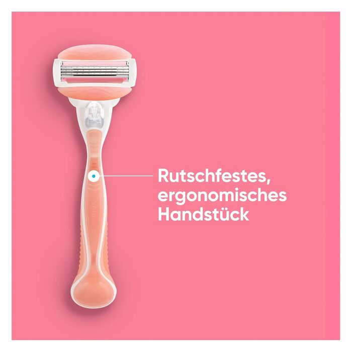 Жіноча бритва Gillette Venus Comfortglide Spa Breeze (рожева) з 6 змінними лезами, набір