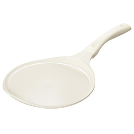 Сковорода Redchef для млинців та оладок 26 см, кераміка з антипригарним покриттям, бежева. Без PTFE, PFAS, PFOA