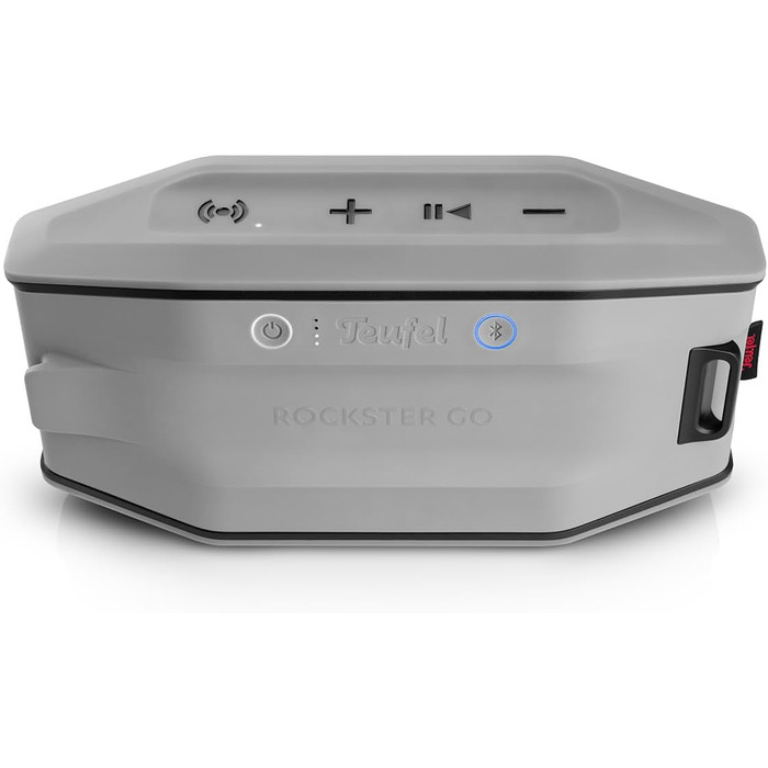Портативна Bluetooth-колонка Teufel ROCKSTER GO 2 для вулиці, сіро-чорна