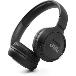 Навушники JBL Tune 510 BT - Bluetooth, бездротові, чорні, складні, з функцією гучного зв'язку, сумісні зі голосовими асистентами, до 40 годин роботи