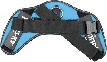 Шлейка Julius K-9 IDC Powergeschirre з індивідуальним нанесенням, для собак маленьких, середніх та великих порід, 16IDC+CUSTOMP-B (Аквамарин)