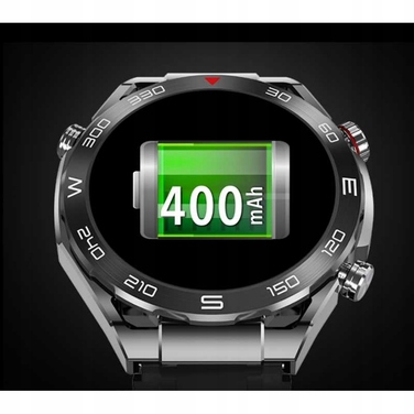 Чоловічий смартгодинник Smart-Trend SMARTWATCH PRO SILVER, чорний