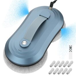Робот для миття вікон Fensterputzroboter 5600Pa з розпилювачем води, електричний робот-мийник вікон для рамних та безрамних вікон