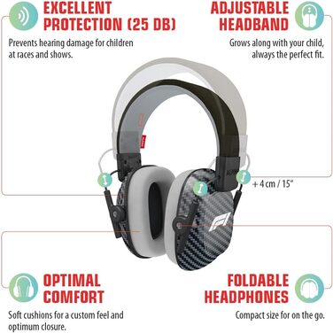 Дитячі навушники шумозахисту Alpine Muffy – комфортний захист вух для дітей до 16 років, регульоване наголов'я (рожевий, блакитний, зелений, жовтий, м'ятно-зелений)
