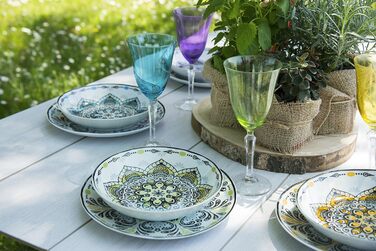 Сервіз Excelsa Roma, 18-ти частинний, порцеляна, багатокольоровий