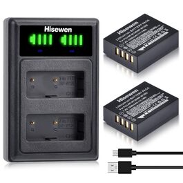 Комплект акумуляторів NP-W126 / NP-W126S (2 шт.) та зарядний пристрій для камер Fujifilm X-T50, X-M5, X-T3, X100VI, X100V, X-S10, X-E4, X-Pro3