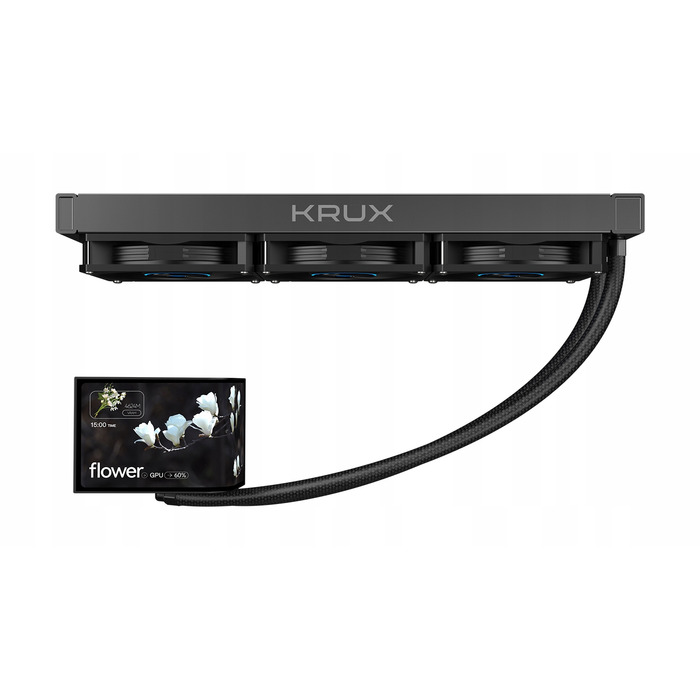 Система рідинного охолодження процесора Krux HydroArc 360 Black