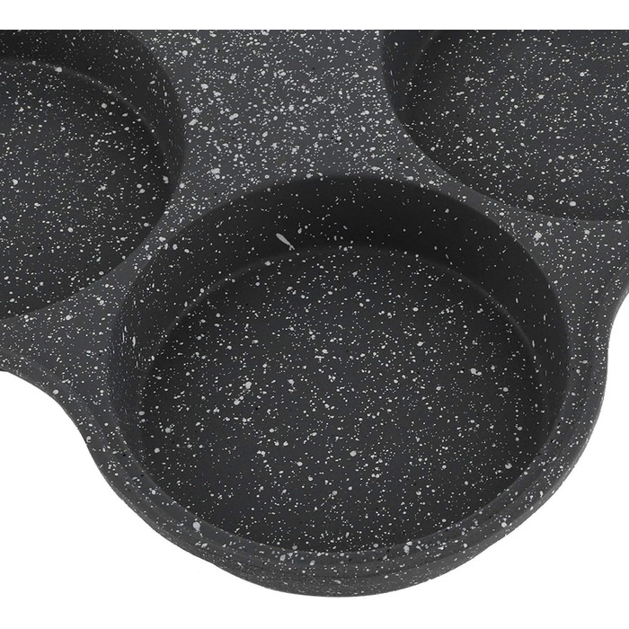 Haofy Egg Pan, 4-Hole Egg Burger Pan, Non-Stick Breakfast Omelette Pancake Pan for Electric Ceramic Stove, Not Available for Induction Cookers