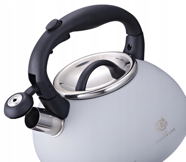 Класичний сталевий чайник Karl Hausmann, 2,7 л, сірий