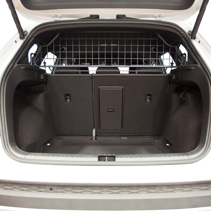 Сітка-перегородка для собак Travall для SEAT Ateca (2016-), захист багажника, надійний сталевий захист для транспортування тварин