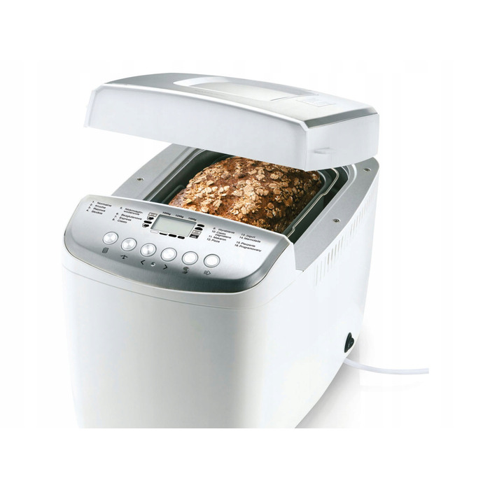 Хлібопічка SilverCrest EDS SBB 850 F2, біла, 850 Вт