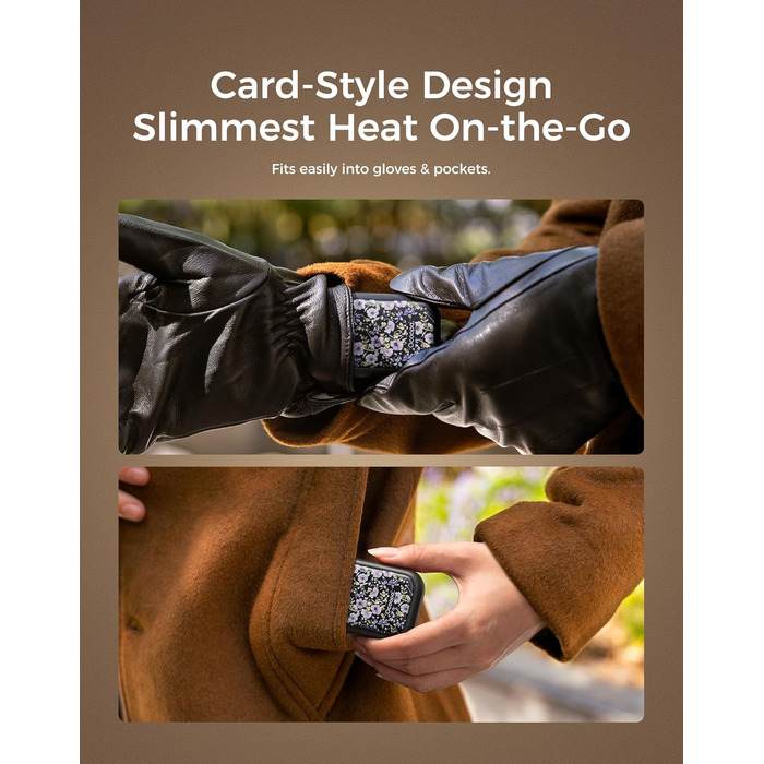 Електричні грілки для рук OCOOPA UT4 Young - 2 шт, 5000mAh, водонепроникні, швидкий нагрів, USB, для активного відпочинку взимку