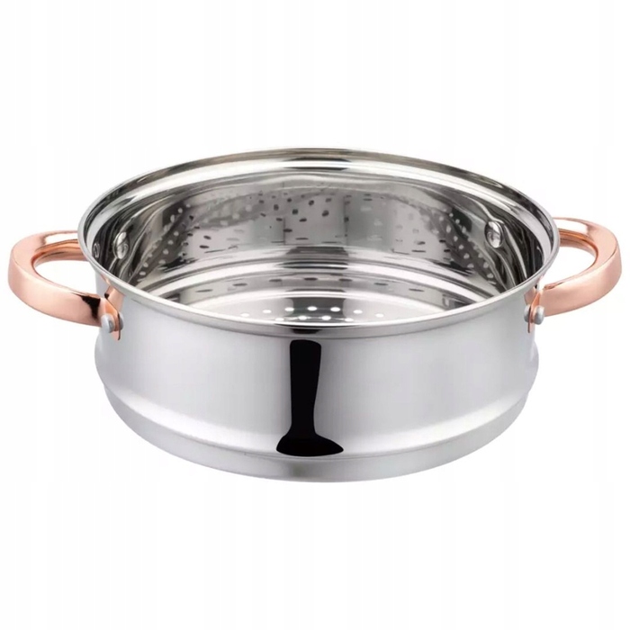 Пароварка Klausberg (набір 4 предмети), 24 см, Rose Gold, KB-7735