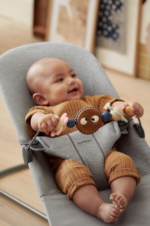 Іграшка для шезлонга BabyBjörn, Веселі очі, пастельні кольори