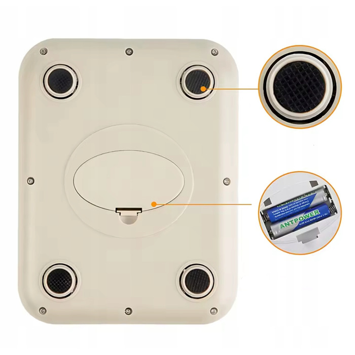 Електронні кухонні ваги високої точності 10 кг/1 г з вбудованим акумулятором та LCD-дисплеєм