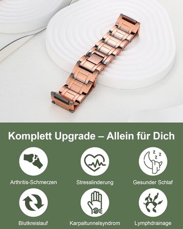 Браслет з міді для чоловіків MagEnergy з 3 потужними магнітами – регульований розмір, стильний дизайн