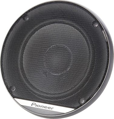 Автомобільна акустика Pioneer TS-G130C 13 см, 250 Вт, 2-смугові компонентні динаміки, потужний звук, IMPP-дифузор, оптимальний бас, 40 Вт RMS, монтажна глибина 44 мм, чорні, 2 шт.