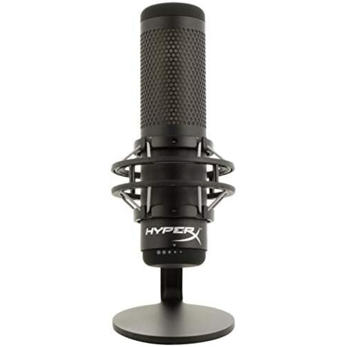 Мікрофон HyperX QuadCast S RGB USB для ПК, PS4, Mac – чорний, для стрімінгу, геймінгу, подкастів