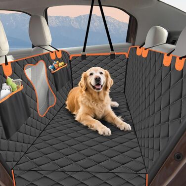 Водонепроникний килимок для собак Vortix на заднє сидіння авто – захист від бруду та шерсті