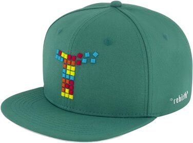 Кепка бейсболка Nebelkind Pixel унісекс, регульована, зелена - стильна streetwear кепка для чоловіків та жінок