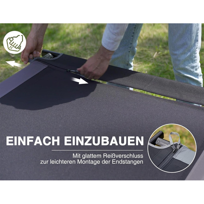 EVER ADVANCED Folding Bed - XXL Large & Wide