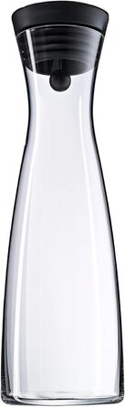 WMF Basic Water Carafe 1.5 liter, Glass Carafe with Lid, Silicone Lid, CloseUp Closure & Gourmet Bowl Set 4-Piece, Stainless Steel Bowls for the Kitchen 0.75l - 2.75l, Mixing Bowls