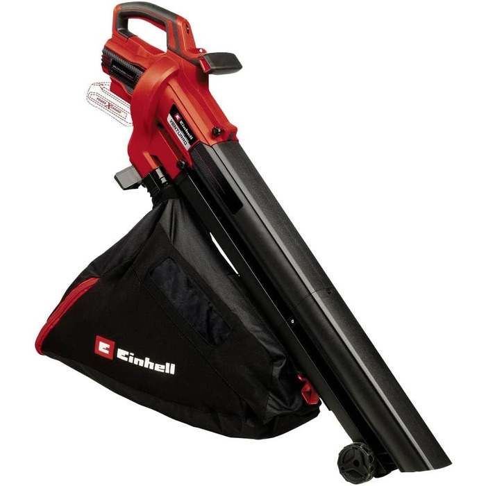 Einhell Cordless Leaf Blower VENTURRO 18/210 Power X-Change (Li-Ion, 18 V, Suction power 500 m³/h, collection bag 45 L, blowing function up to 210 km/h, without battery & charger)
