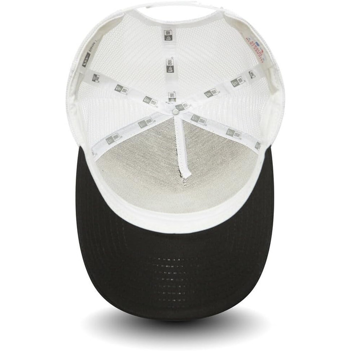 Кепка бейсболка New Era Los Angeles Dodgers Trucker A-Frame, чорна, універсальний розмір