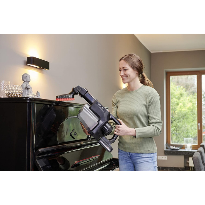 SEVERIN SEPURO: Акумуляторний ручний та стійковий пилосос з технологією мішка та акумулятором Einhell Power. Бездротовий пилосос з мішком для алергіків, акумуляторний пилосос, HV 7185 (PRO безмішковий варіант)