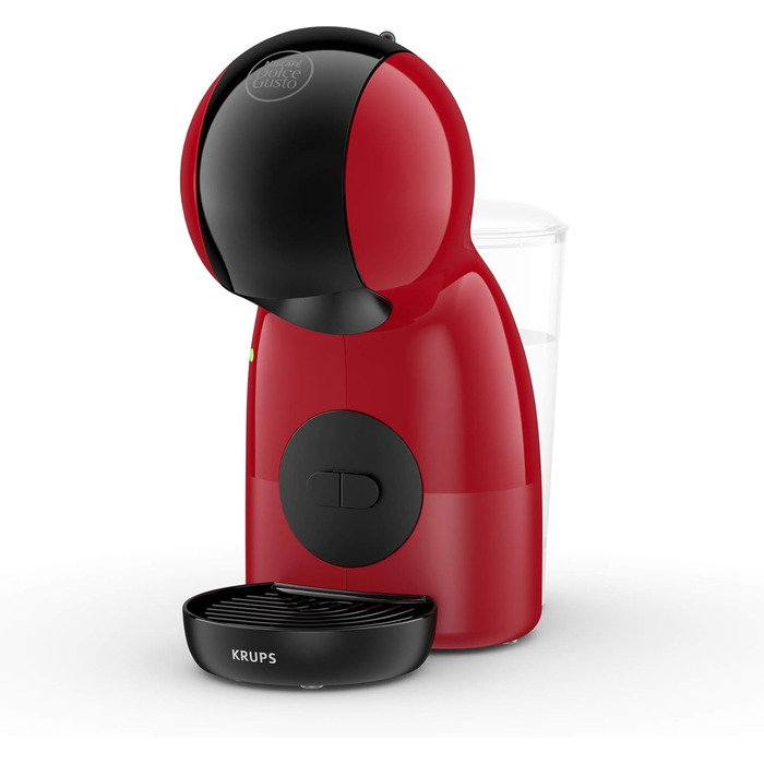 Кавомашина NESCAFÉ Dolce Gusto Piccolo XS від Krups, червоно-чорна, 0,8 л, KP1A35
