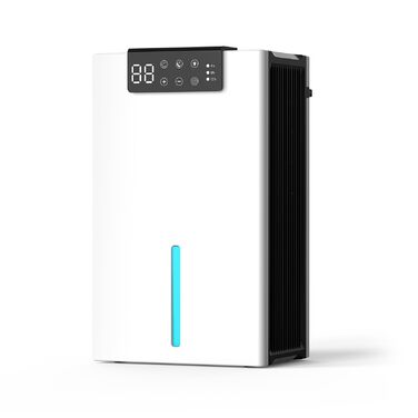 Електричний осушувач повітря 12L/день з цифровим дисплеєм вологості, тихий, з автоматичним розморожуванням, режим сну, проти вологи та плісняви, для спальні та ванної кімнати