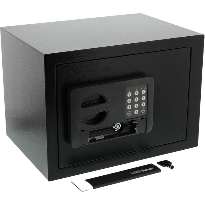 Торговий сейф Burg Wächter Favor S3 E з кодовим замком, чорний (250 x 350 x 250 мм), електронний, однотуровий