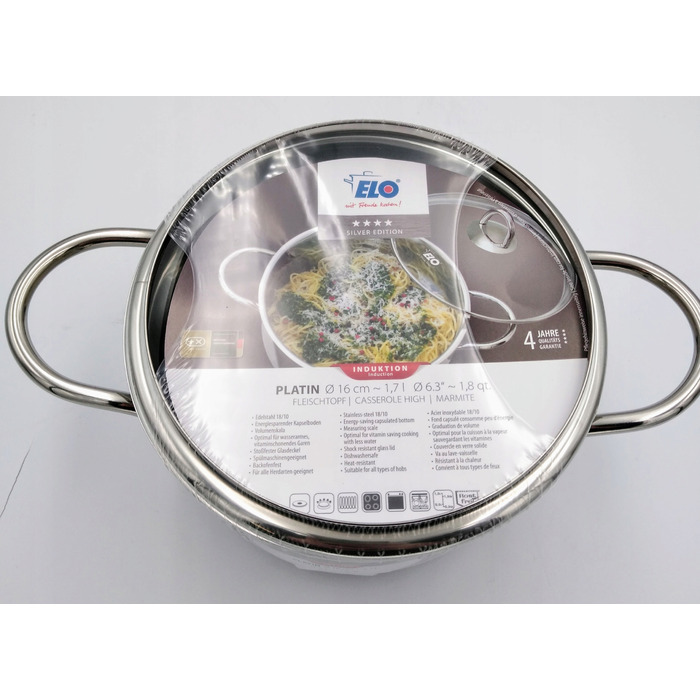 Традиційна каструля ELO Platin, 1,7 л