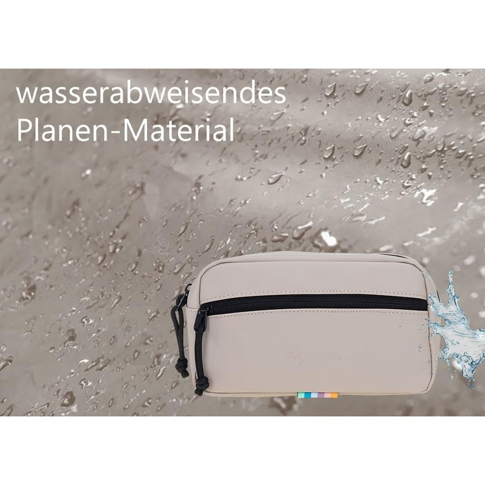 Сумка на пояс Wimmerl Elephant: водонепроникна, унісекс, для міста та відпочинку (пісочно-бежевий)