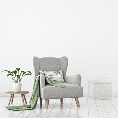 Relaxdays Seat Cube з хутром