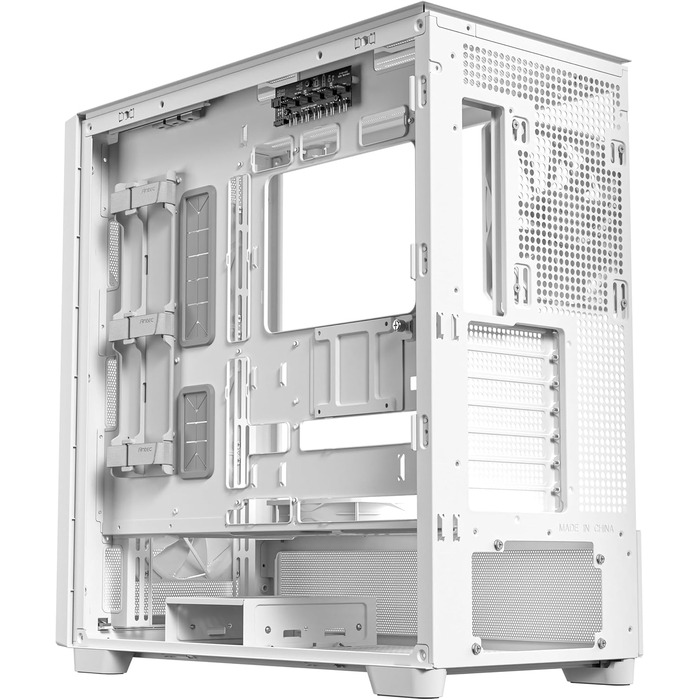 Корпус для ПК Antec Flux Midi Tower, чорний/білий, Gaming Case